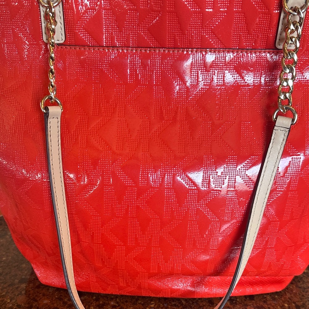 Michael Kors Orange Women's Tote - Picture 5 of 5